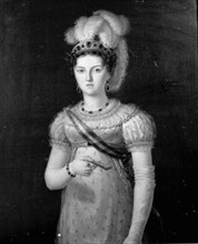 LACOMA SANS FCO 1784/1849
MARIA JOSEFA AMALIA DE SAJONIA - FOTOGRAFIA EN BLANCO Y NEGRO DEL