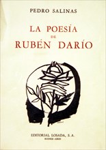 SALINAS PEDRO 1891/1951
PORTADA DEL LIBRO LA POESIA DE RUBEN DARIO DE EDICIONES LOSADA - 1968 - 3ª