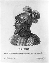 ROCAFONT TOMAS
VASCO NUÑEZ DE BALBOA - 1475/1519
MADRID, BIBLIOTECA NACIONAL
MADRID