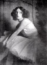 ANNA PAVLOVA - 1882/1931 - BAILARINA RUSA
MADRID, BIBLIOTECA NACIONAL GRABADO
MADRID