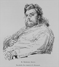 RETRATO DE JORGE BIZET (1838/1875) - COMPOSITOR FRNACES DE OPERAS
MADRID, COLECCION