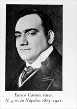 ENRICO CARUSO (1873/1921) - TENOR DRAMATICO ITALIANO
MADRID, COLECCION PARTICULAR
MADRID

This