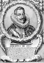 FELIPE III- REY DE ESPAÑA Y PORTUGAL 1578/1621- GRABADO
MADRID, COLECCION