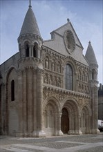 Romanesque facade