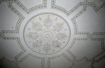 SALA DE LAS ABLUCIONES - DETALLE DE LA DECORACION DEL TECHO - S XX
CASABLANCA, MEZQUITA DE HASSAN