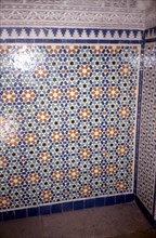 HALL - DETALLE DEL FRISO DECORADO CON ZELLIJ MOSAICO ALICATADO - S XX
CASABLANCA, MAHKAMA DEL