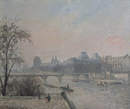 Pissarro, La Seine et le Louvre