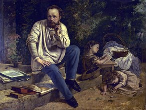 Courbet, Proudhon and his Children