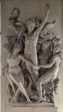 CARPEAUX JEAN BAPTISTE 1827/75
LA DANZA - BAJORRELIEVE PARA LA OPERA DE PARIS - 1867/69 -