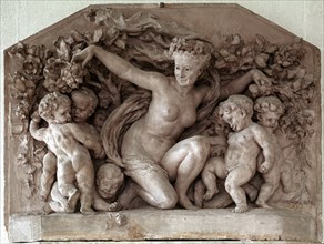 CARPEAUX JEAN BAPTISTE 1827/75
FLORA - BAJORRELIEVE - 1873 - ROMANTICISMO FRANCES
PARIS, MUSEO DE