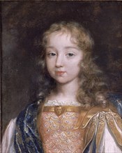 Louis XIV représenté âgé d'une dizaine d'année