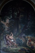 Delacroix, Lutte de Jacob avec l'Ange