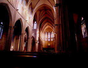 ECHAVE MANUEL
INTERIOR - CATEDRAL DEL BUEN PASTOR EDIFICADA ENTRE 1880 Y 1897
SAN SEBASTIAN,