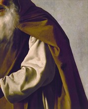 Zurbaran, Saint Anthony the Abbott (detail of signature and date)