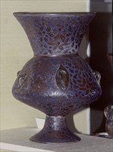 LAMPARA DE MEZQUITA MAMELUCA-EGIPTO O SIRIA-SIGLO XIV
LONDRES, MUSEO VICTORIA