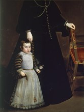 Vélasquez, Portrait d'Antonia de Ipeñarrieta avec son fils Luis (détail)