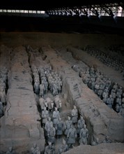 ESCULTURA-EJERCITO DE TERRACOTA-S III AC-DINASTIA QUIN
XIAN, MAUSOLEO QIN SHI HUANG
CHINA

This