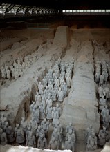 ESCULTURA-EJERCITO DE TERRACOTA-S III AC-DINASTIA QUIN
XIAN, MAUSOLEO QIN SHI HUANG
CHINA

This