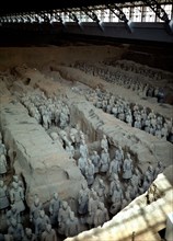 ESCULTURA-EJERCITO DE TERRACOTA-S III AC-DINASTIA QUIN
XIAN, MAUSOLEO QIN SHI HUANG
CHINA

This