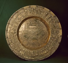 CONQUISTA DE TUNEZ POR EL EMPERADOR CARLOS V EN 1535 - PLATO DE PLATA DORADA - S XVI
PARIS, MUSEO