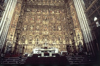 FERNANDEZ ALEMAN JORGE
RETABLO MAYOR - S XV/XVI - ARTE GOTICO - COMENZADO EN 1482 POR PYETER