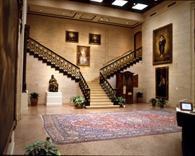 INTERIOR- ANTIGUO EDIFICIO DEL MUSEO HASTA MARZO 2001-HALL DISTRIBUIDOR
DALLAS-TEXAS, MUSEO