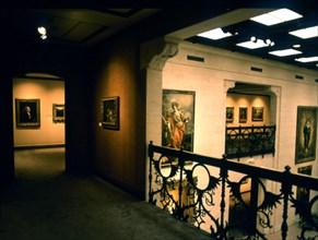 INTERIOR- ANTIGUO EDIFICIO DEL MUSEO HASTA MARZO 2001-SALAS DE PINTURA
DALLAS-TEXAS, MUSEO