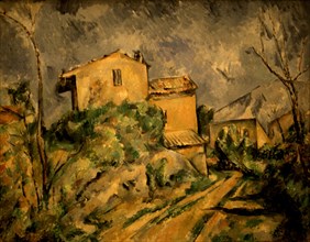 Cézanne, Maison Maria with a View of Chateau Noir