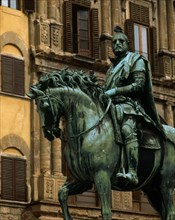 BOLONIA JUAN DE 1529/1608
ESTATUA ECUESTRE DE COSME I DE MEDICIS EN LA PLAZA DE LA SEÑORIA - 1594