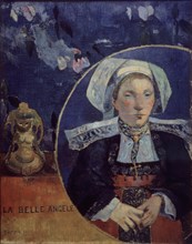 GAUGUIN PAUL 1848/1903
LA BELLE ANGELE - 1889 - O/L - 92x73 - POSTIMPRESIONISMO FRANCES
PARIS,