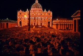 DIORAMA - PLAZA DE SAN PEDRO DEL VATICANO - S XIX
MADRID, MUSEO ROMANTICO
MADRID