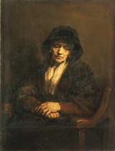 Harmenszoon Van Rijn Rembrandt, called Rembrandt (1606-1669)
ANCIANA CON LAS MANOS JUNTAS - 1635 -