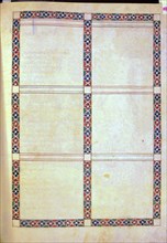 ALFONSO X EL SABIO 1221/84
D-MS B.R.20- CANTIGA STA MARIA- F 98- LINEAS DIVISORIAS DE LAS ORLAS DE