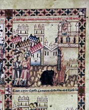 ALFONSO X EL SABIO 1221/84
D-MS B.R.20- CANTIGA STA MARIA Nº 205-F6-B-CRISTIANOS DE VELEZ Y