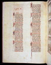 ALFONSO X EL SABIO 1221/84
MS B.R.20- CANTIGA STA MARIA Nº362-F53V-TEXTO-ESTROFA EN VERSO GALAICO