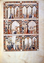 ALFONSO X EL SABIO 1221/84
CANTIGA STA MARIA Nº258-87R-LA VIRGEN HACE CRECER MASA DE PAN QUE