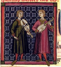 Alphonse X le Sage, Joueurs de vihuela d'arco et laouto