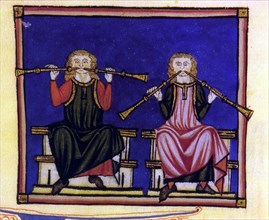 ALFONSO X EL SABIO 1221/84
D-M.B.I.2-CANTIGA DE STA MARIA-Nº360-F323V-CODICE DE LOS