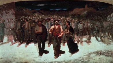 VOLPEDO GIUSEPPE PELLIZZA 1868-1907
EL CUARTO ESTADO O LA MARCHA HUMANA - 1901 - 285x543 -