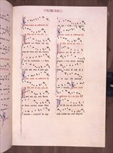 ALFONSO X EL SABIO 1221/84
MTI1-CANTIGA STA MARIA Nº69-F102R-PENTAGRAMA MUSICAL-ESTROFA EN VERSO