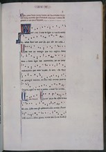 ALFONSO X EL SABIO 1221/84
MTI1-CANTIGA STA MARIA Nº95-F137-PENTAGRAMA MUSICAL-ESTROFA EN VERSO