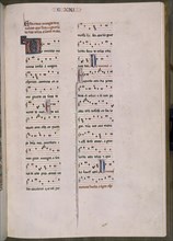 ALFONSO X EL SABIO 1221/84
MTI1-CANTIGA STA MARIA Nº121-F171R-PENTAGRAMA MUSICAL-ESTROFA EN VERSO