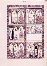 ALFONSO X EL SABIO 1221/84
MTI1-CANTIGA STA MARIA Nº53-F78V-LA VIRGEN DE SOISSONS SANA AL PASTOR Y