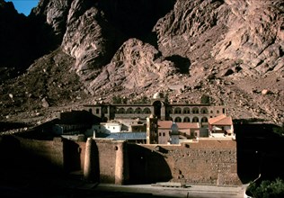 Monastère grec orthodoxe de Sainte Catherine, sur le  mont Sinaï
