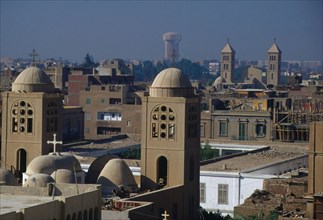 Vue du Caire, en Egypte