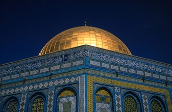 The Dome of the Rock  in Jerusalem