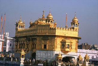 Le Temple d'Or à Amritsar, en Inde
