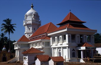 Temple Shri Shantadurga, près de Bali, Goa, Indonésie