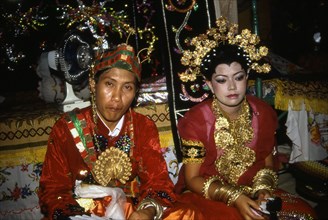 Mariage musulman dans la province du Sulawesi du sud, Indonésie