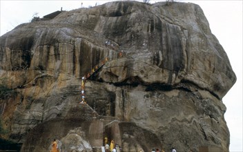 Rocher sacré à Sigiriya, Sri Lanka
